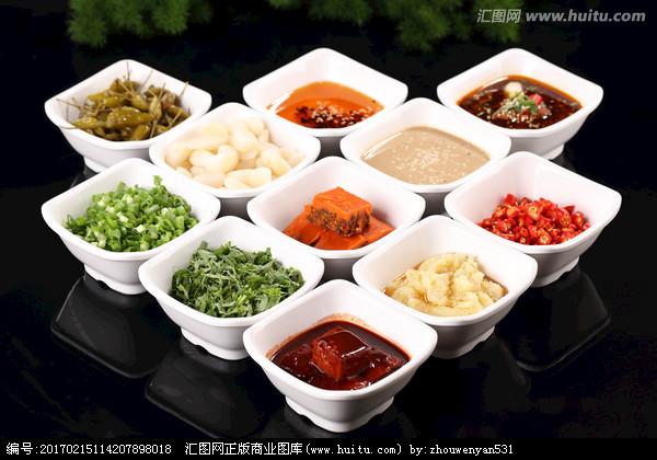 火锅调料蘸料,其它,食品餐饮,摄影,汇图网www.huitu.com